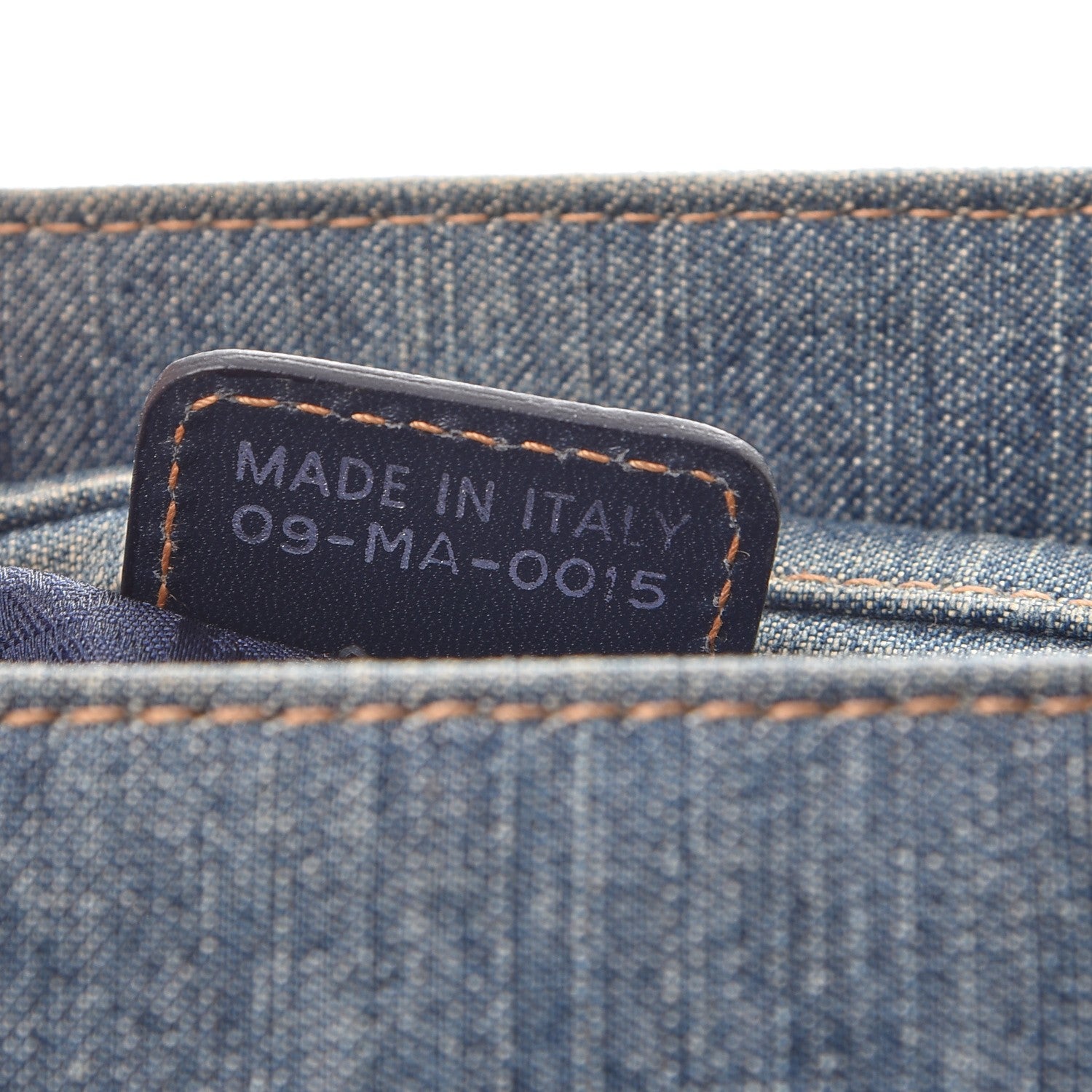 Christian Dior Denim Crystal Medium Lady Dior Blue 17 of 19