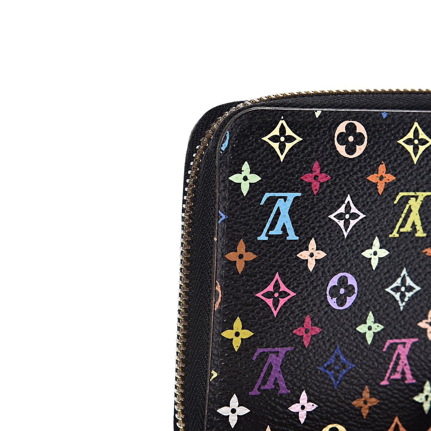 Monogram Multicolor Zippy Wallet Black Grenade