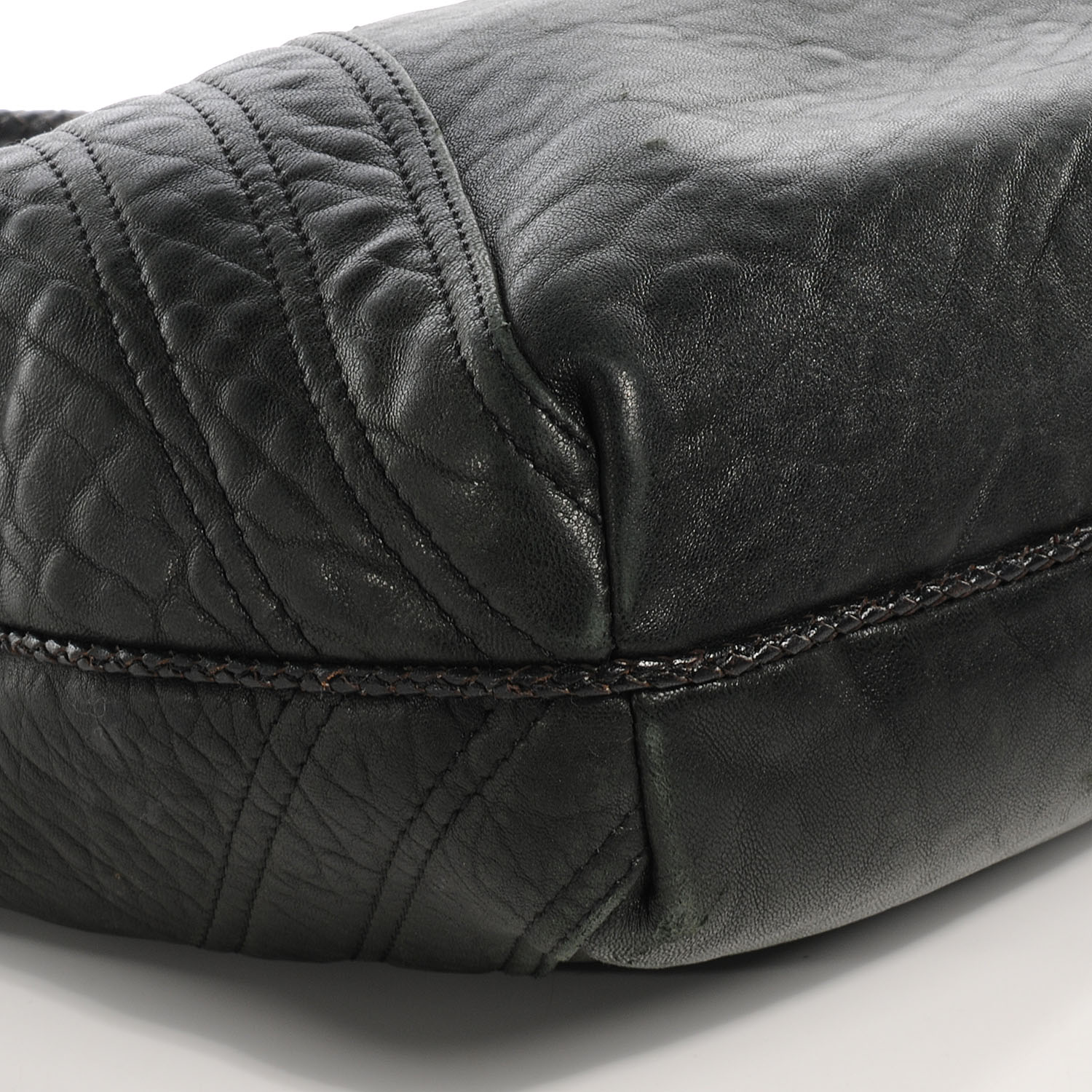 Fendi Nappa Nuvolata Spy Hobo Black 5 of 11