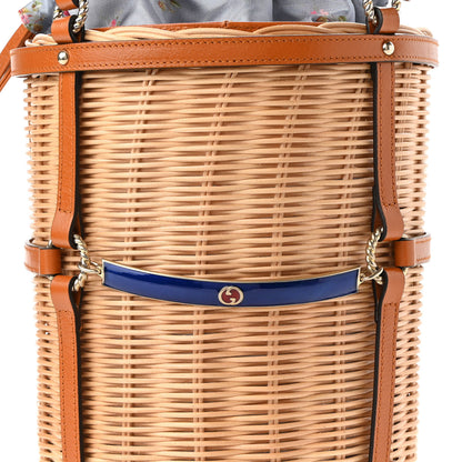 Gucci Wicker Bucket Bag Natural 7 of 8