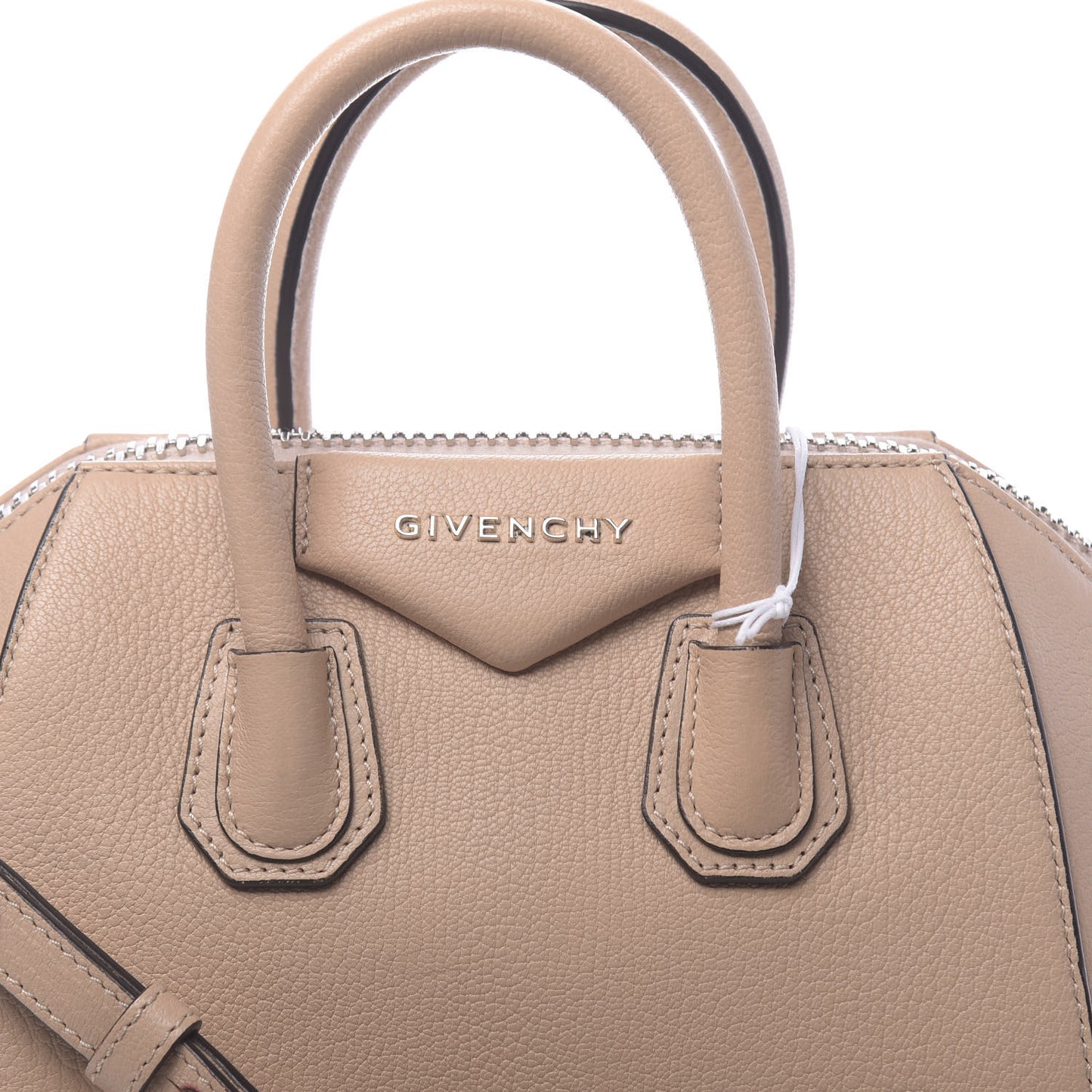 Sugar Goatskin Mini Antigona Powder