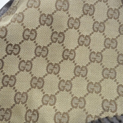 Gucci Monogram Drawstring Hobo Ebony 10 of 10