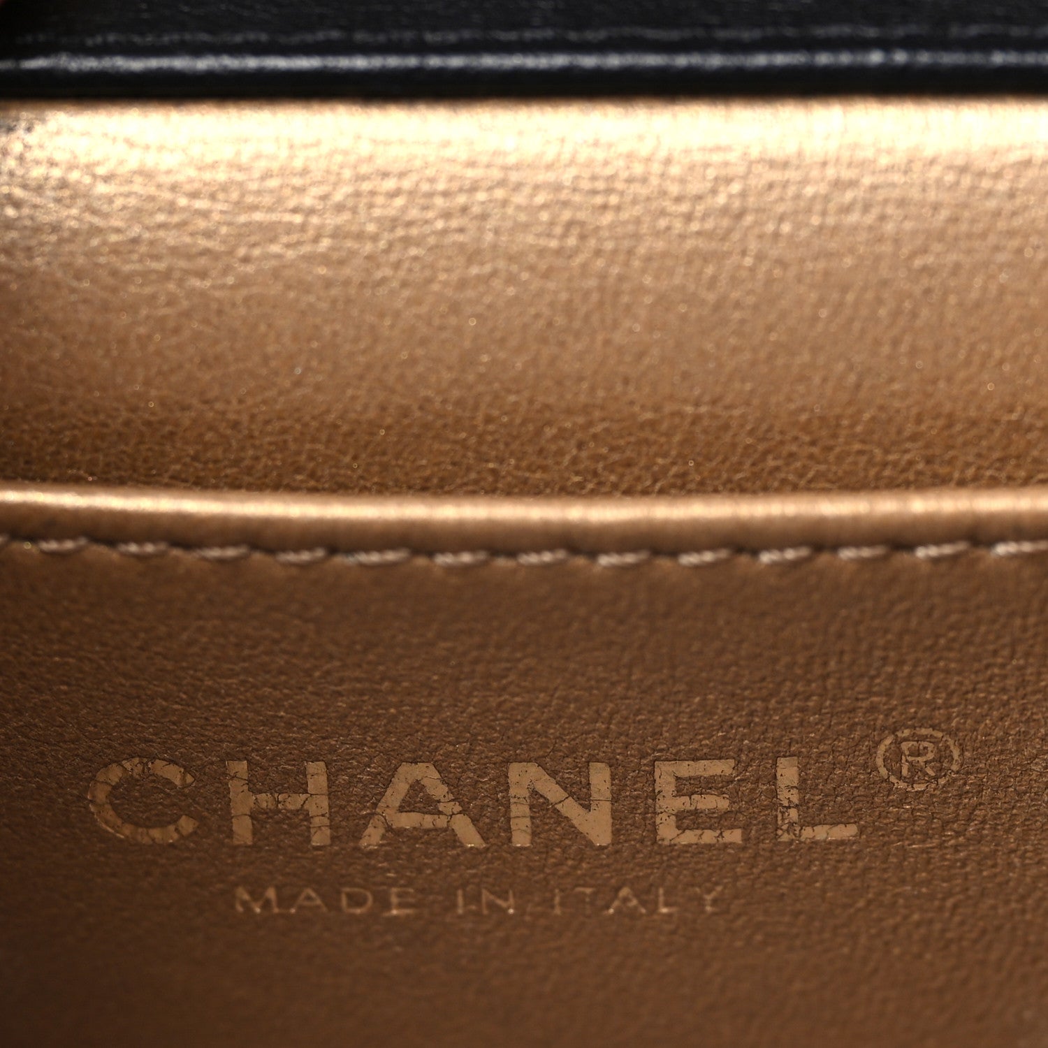 Chanel Goatskin Quilted Chic Pearls Flap Black 6 of 10