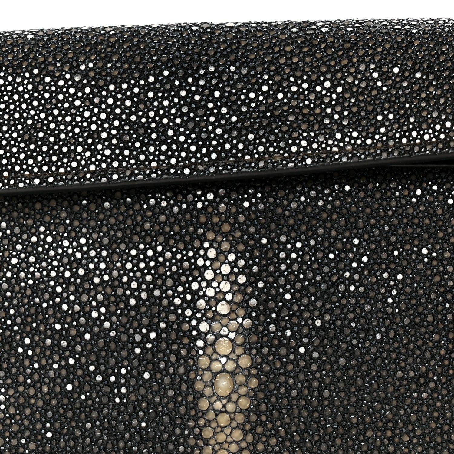 Alaia Stingray Pochette Clutch Black 7 of 7