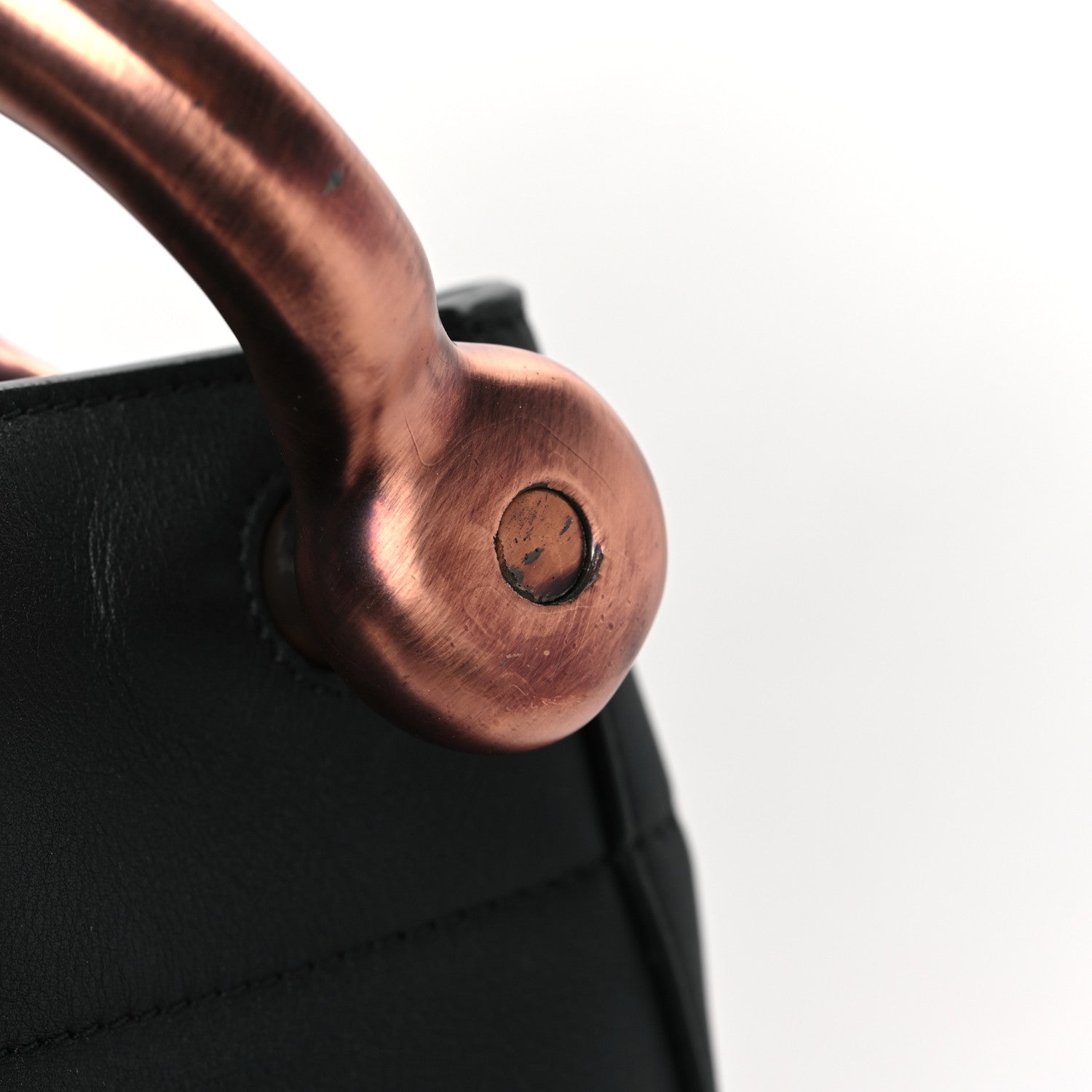 Tom Ford Calfskin Fisherman Hook Drawstring Hobo Bag Black 4 of 11