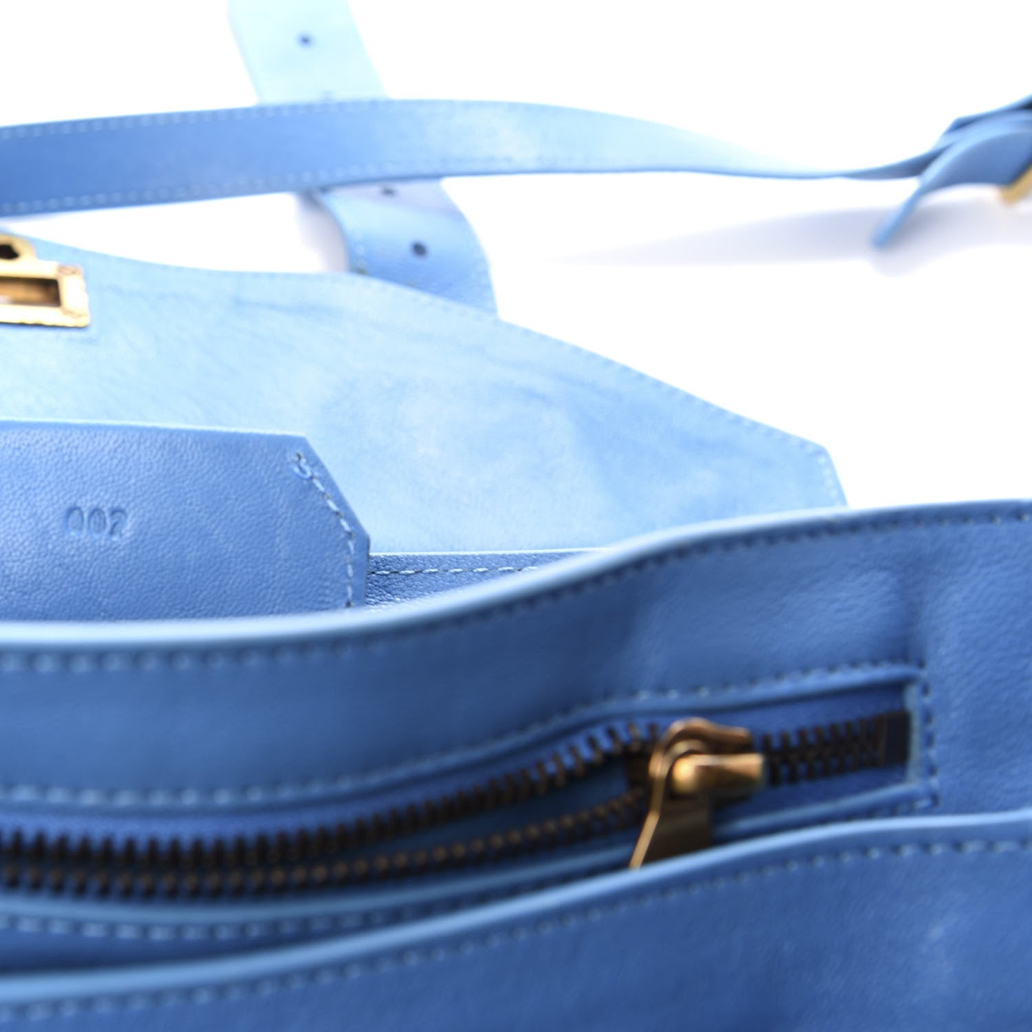 Proenza Schouler Lambskin Medium PS1 Satchel Sky Blue 7 of 10