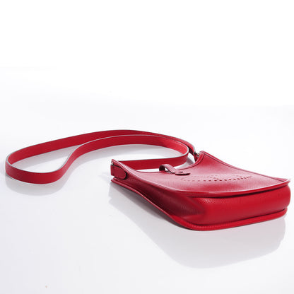 Hermes Epsom Evelyne TPM Vermillion 4 of 7