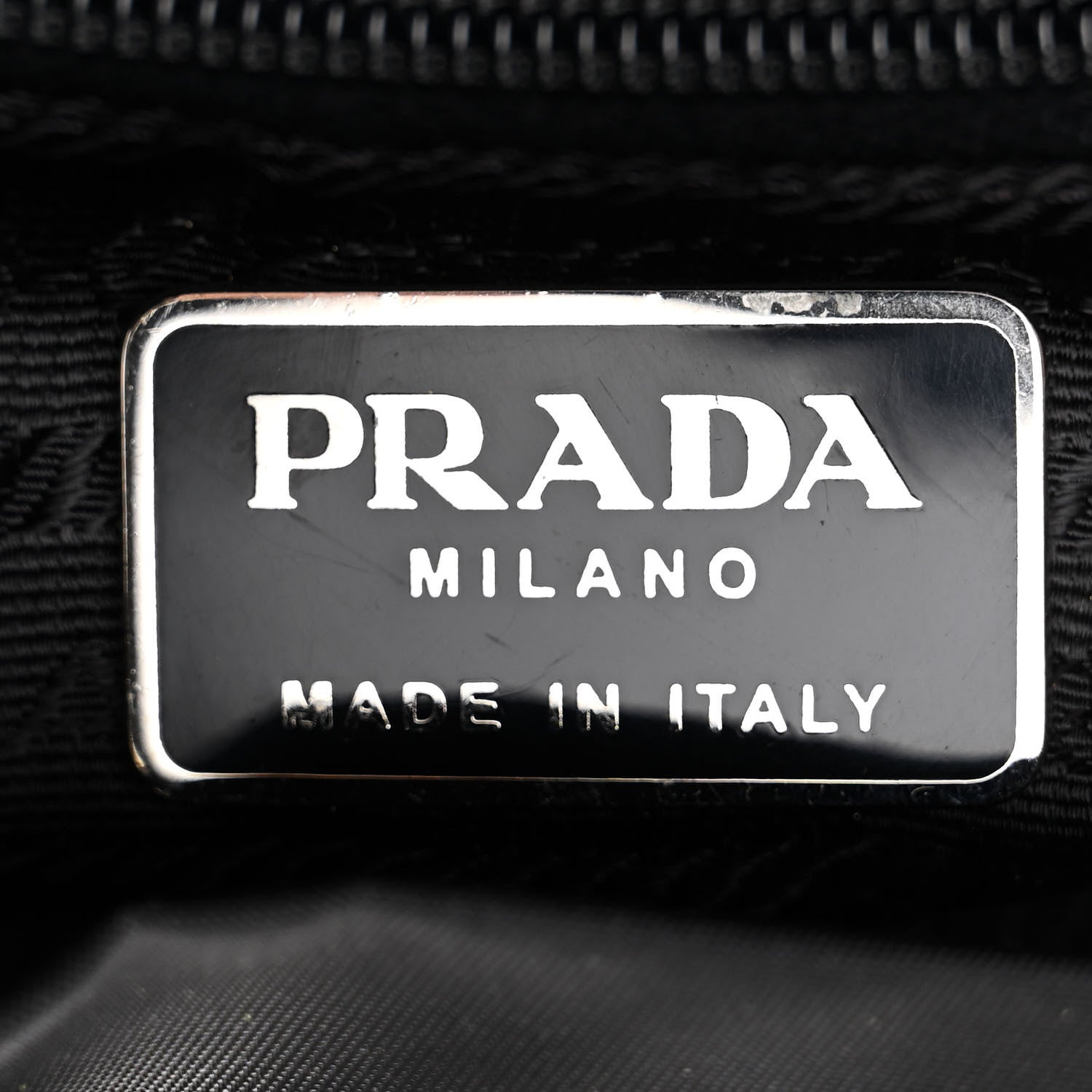 Prada Nylon Vela Medium Backpack Black 6 of 10
