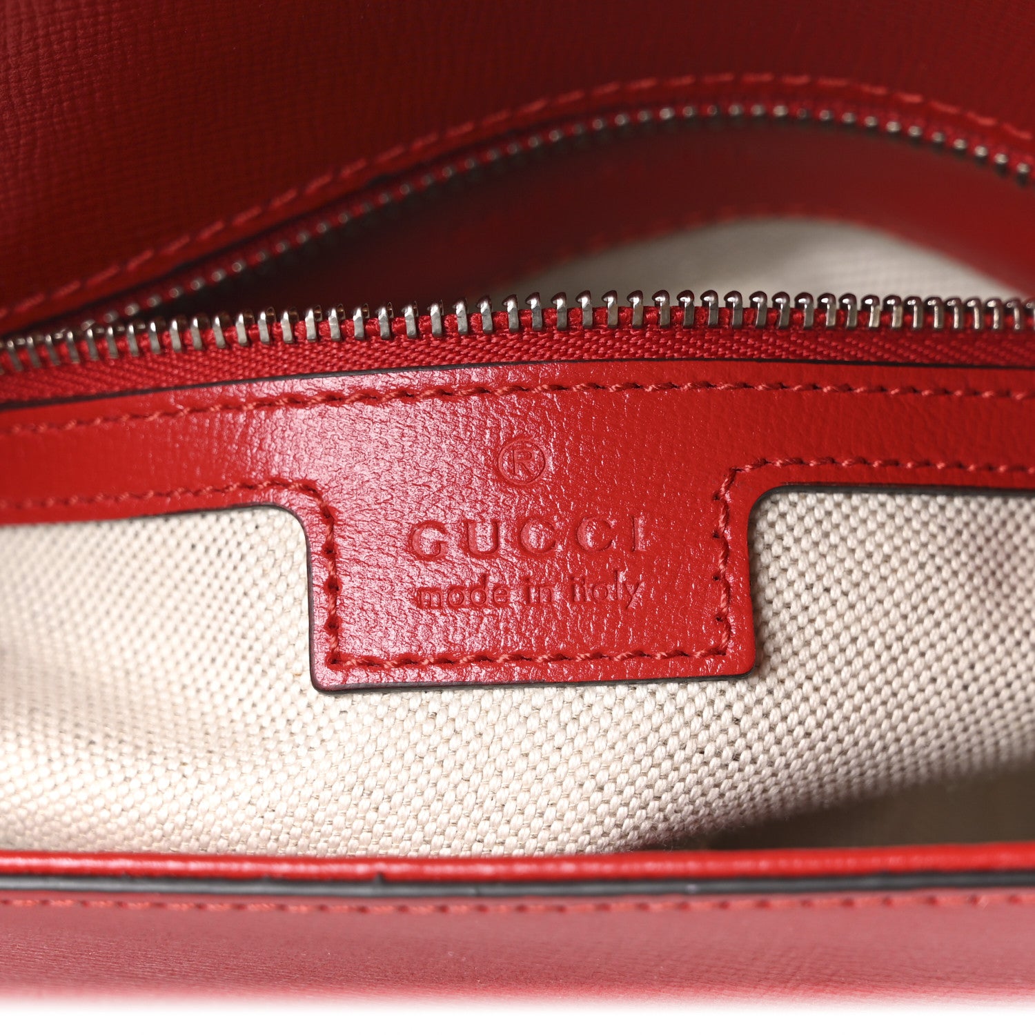 Gucci Demetra Small Horsebit 1955 Asymmetric Shoulder Bag New Cherry Red 6 of 10