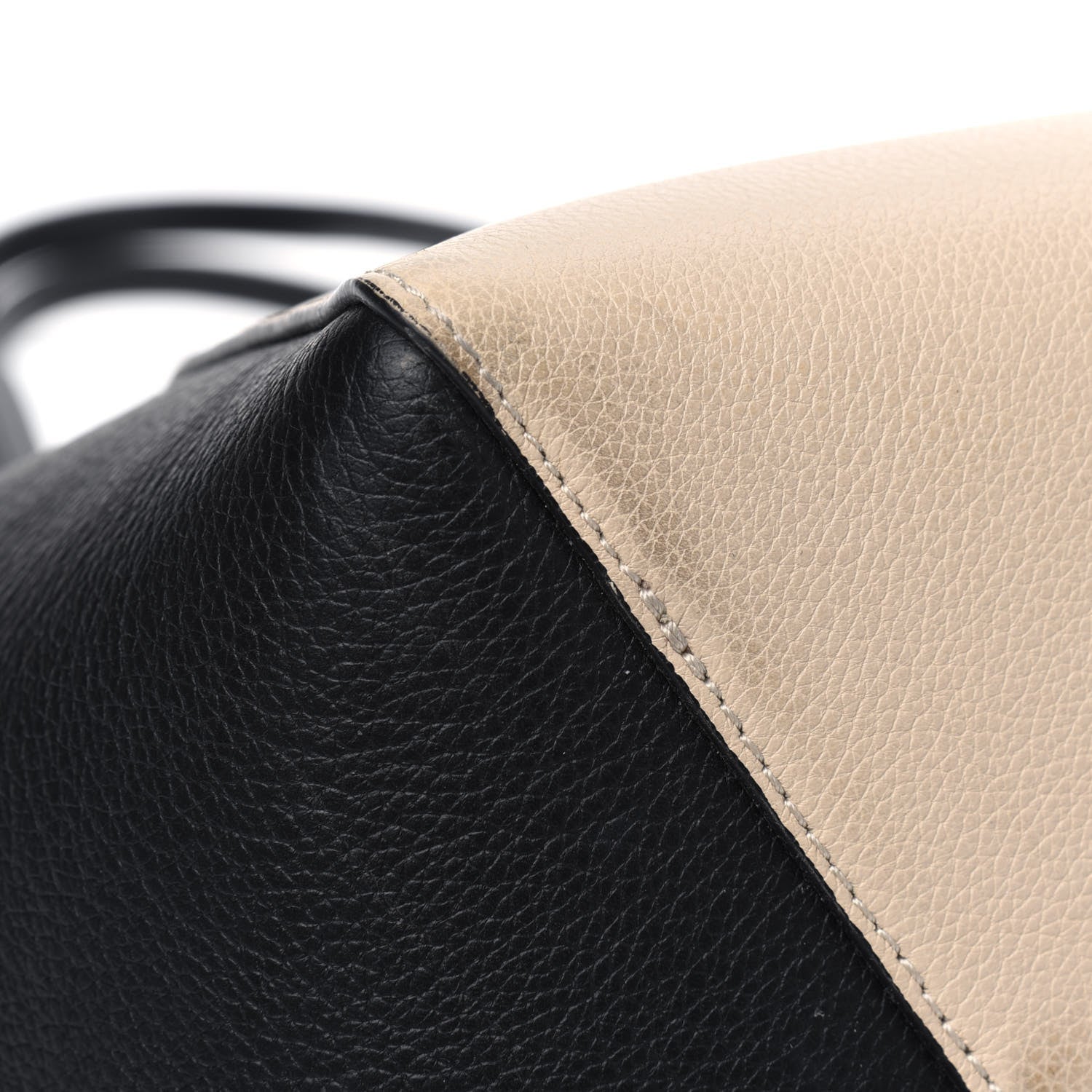 Louis Vuitton Calfskin Lockme Cabas Vanille Black 6 of 11