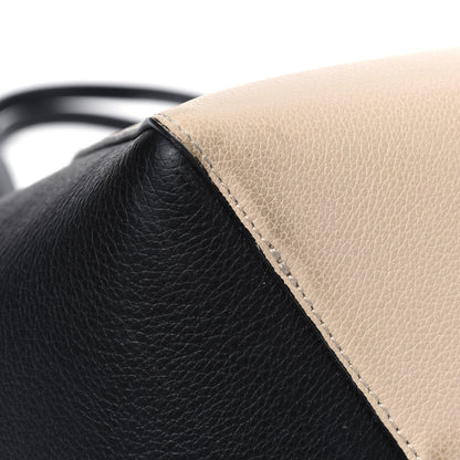 Louis Vuitton Calfskin Lockme Cabas Vanille Black 6 of 11