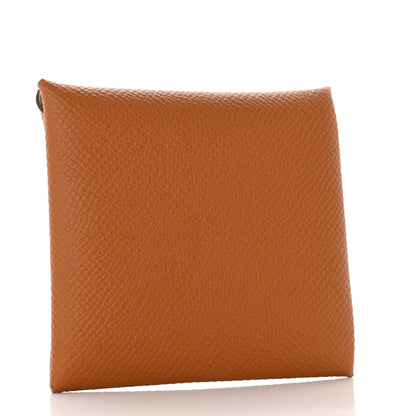 Hermes Epsom Bastia Verso Coin Purse Gold Vert Fizz 3 of 8