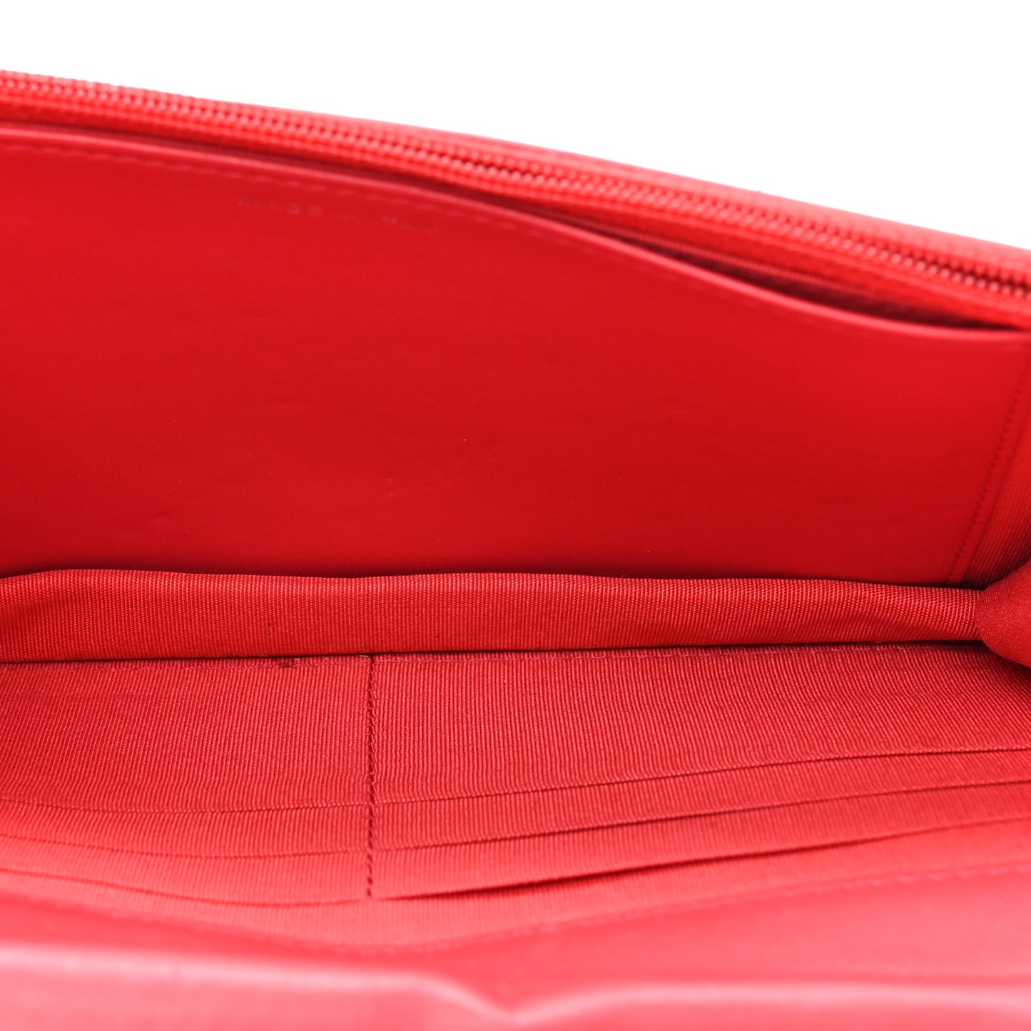 Caviar Quilted Boy Wallet On Chain WOC Dark Pink