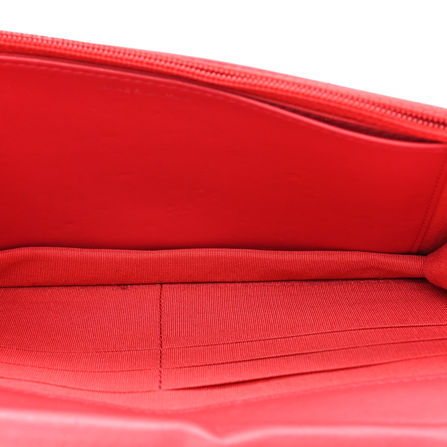 Chanel Caviar Quilted Boy Wallet On Chain WOC Dark Pink 5 of 13