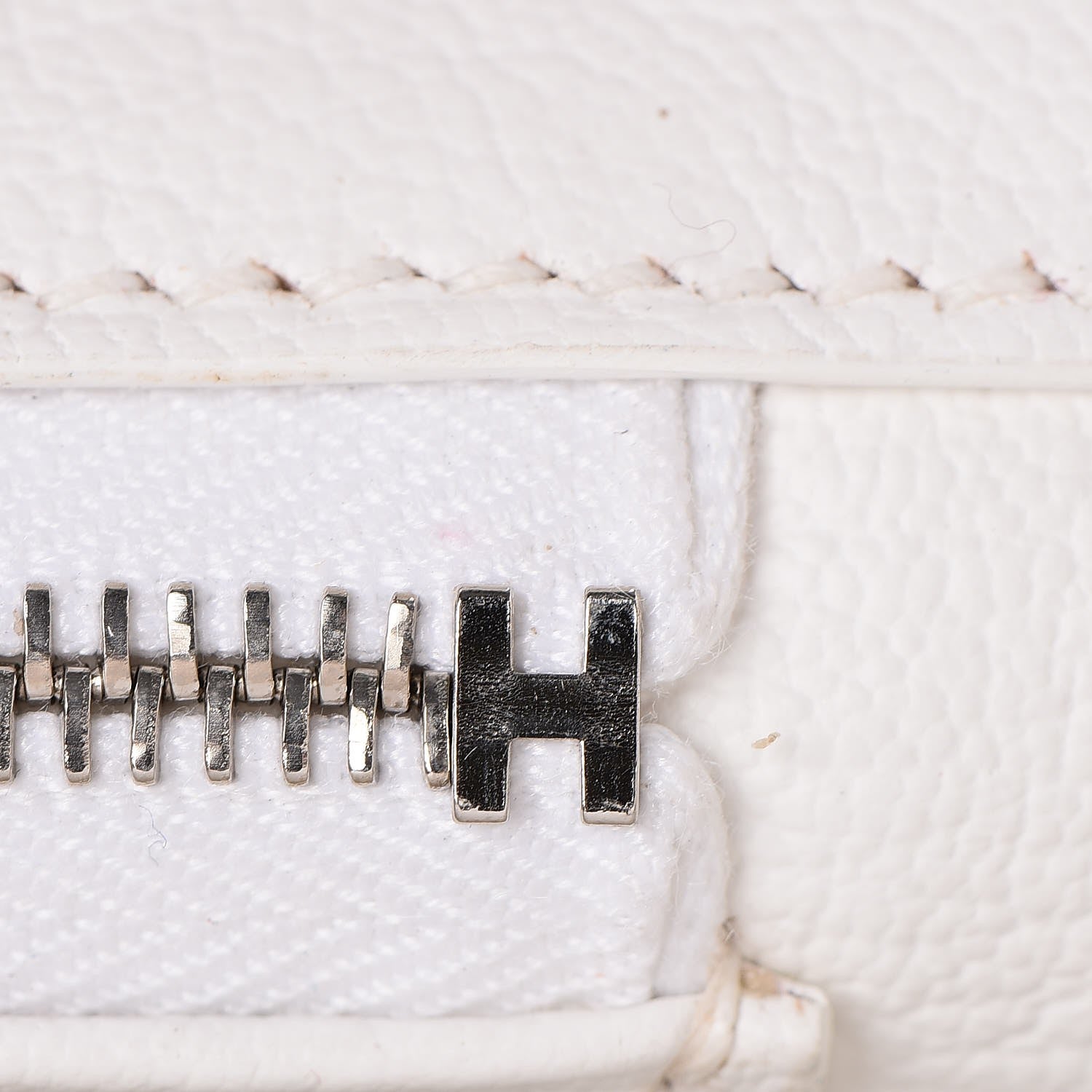 Hermes Taurillon Clemence Birkin 30 White 13 of 36