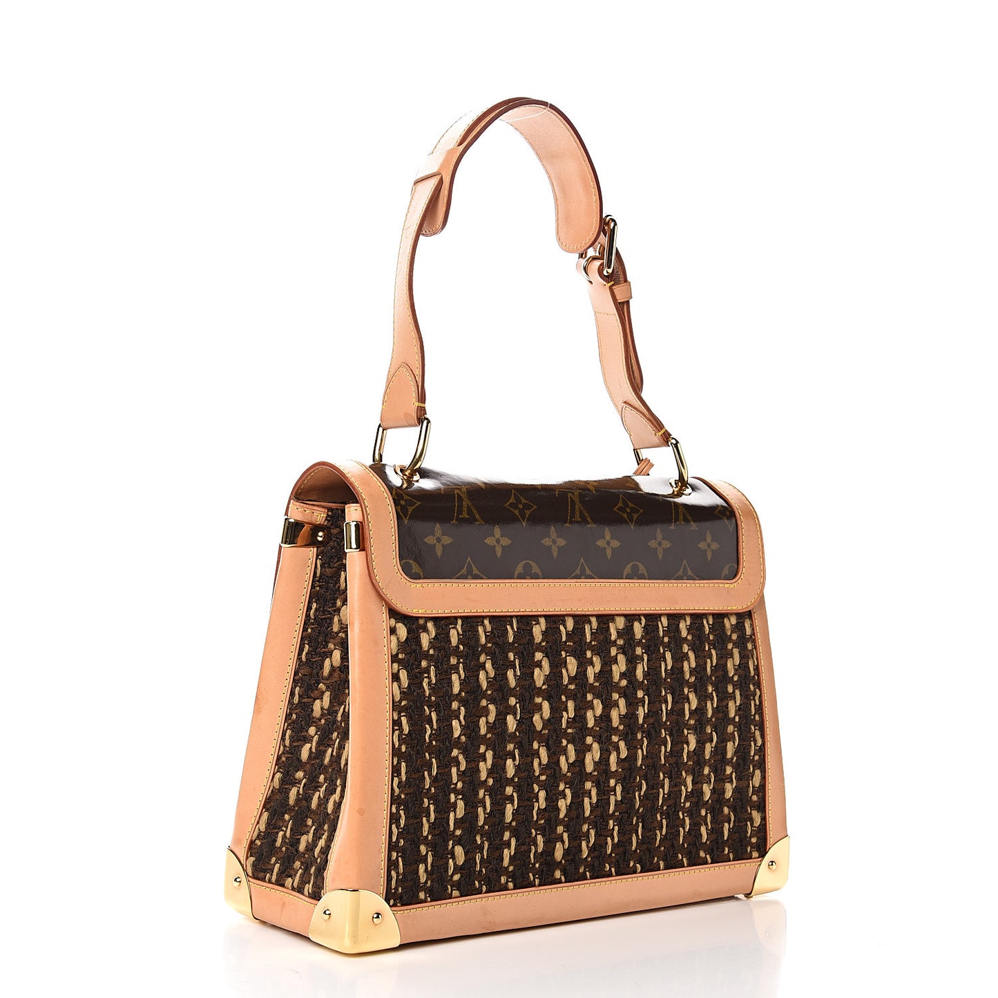 Monogram Ambre Tweedy Zip GM