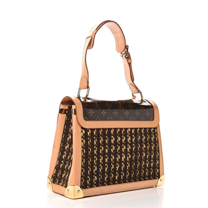 Louis Vuitton Monogram Ambre Tweedy Zip GM 2 of 19
