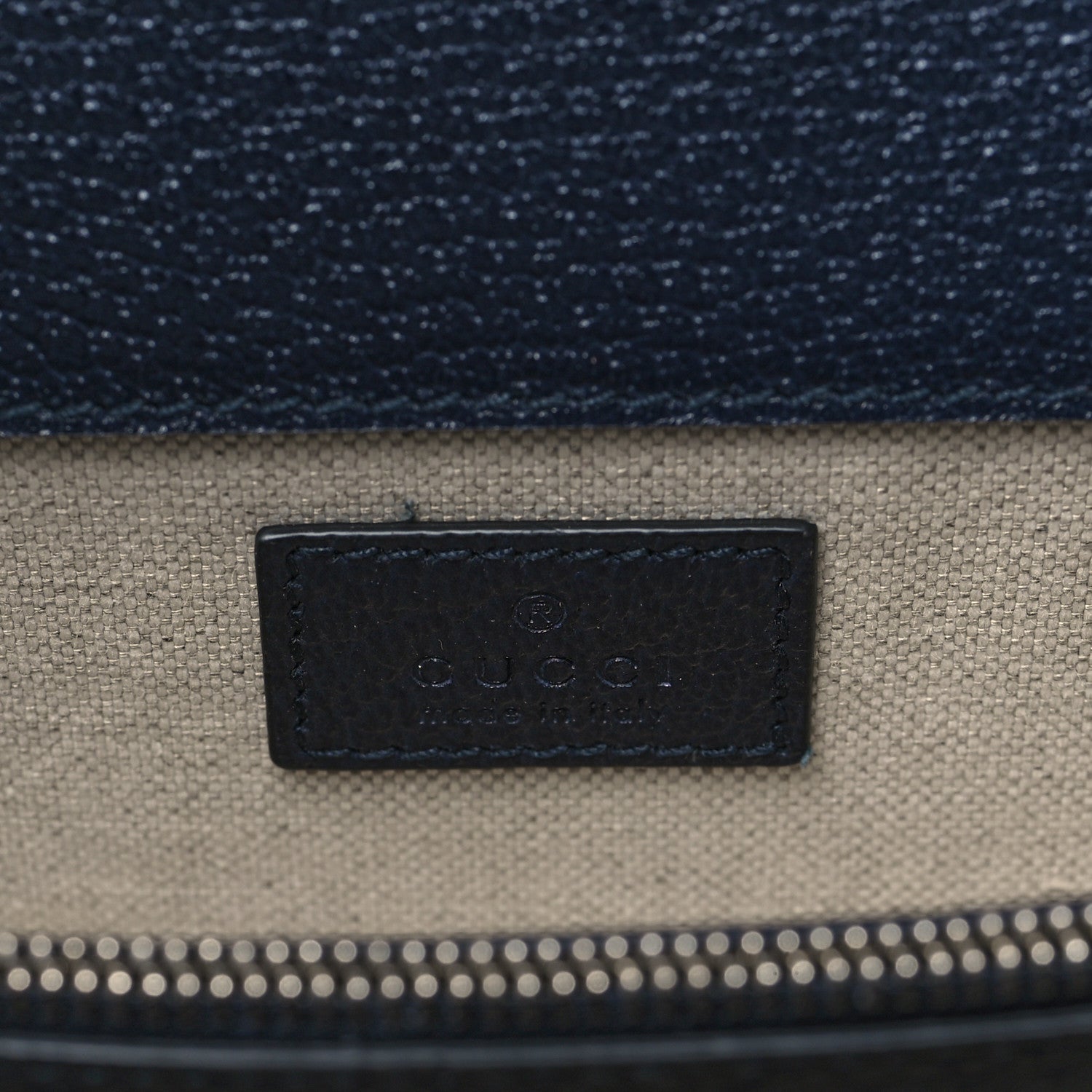 Gucci GG Supreme Monogram Textured Dollar Calfskin Small Dionysus Shoulder Bag Beige Blue 5 of 8