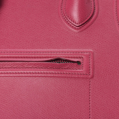 Celine Grained Calfskin Medium Phantom Luggage Fuchsia 13 of 15