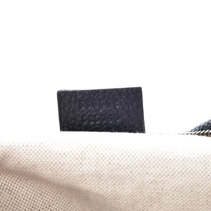 Gucci Grained Calfskin Logo Belt Bag Black 7 of 7