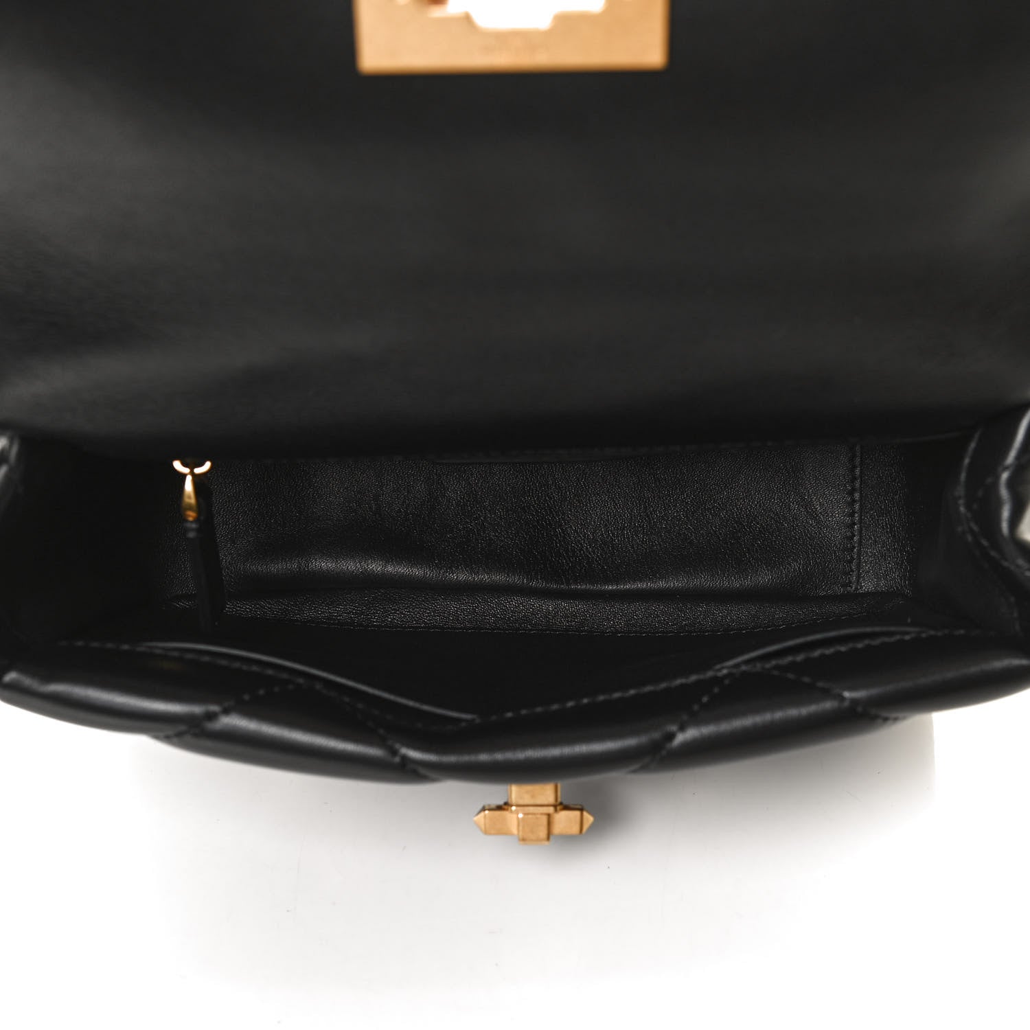 Valentino Garavani Nappa Large Roman Stud Shoulder Bag Black 5 of 10