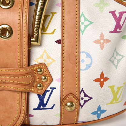 Louis Vuitton Monogram Multicolor Theda GM White 10 of 11