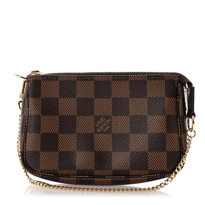 Louis Vuitton Damier Ebene Mini Pochette Accessories 1 of 7