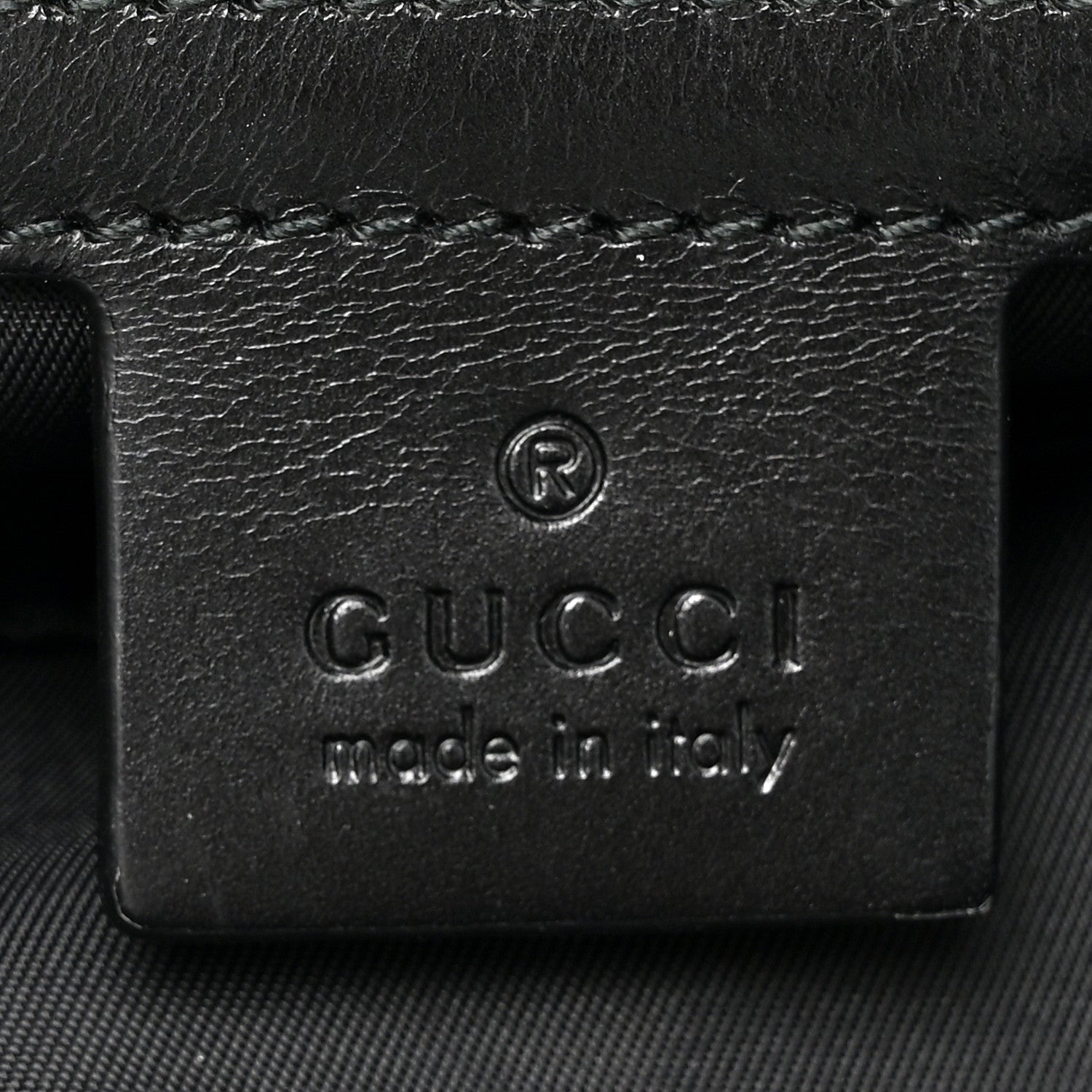 Gucci Techno Canvas Web L'Aveugle Par Amour Embroidered Double Buckle Backpack Black 6 of 10