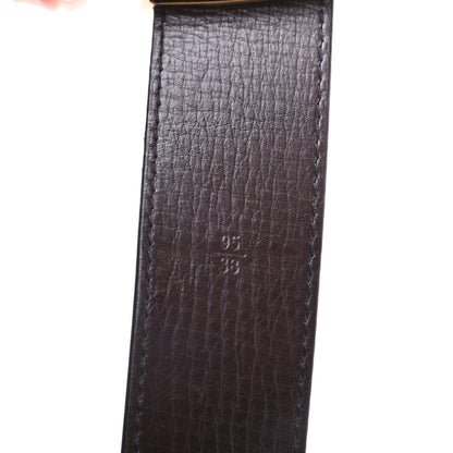 Louis Vuitton Utah LV Initiales 40mm Belt 95 38 95 38 Coffee 4 of 6