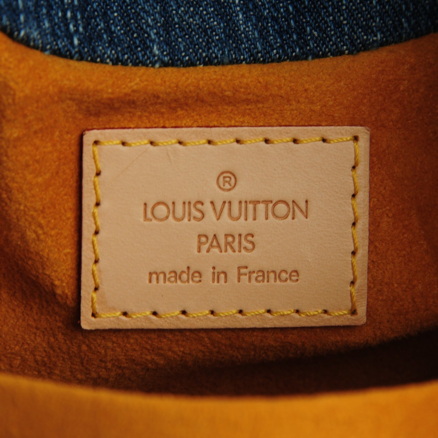 Monogram Denim Pleaty Blue