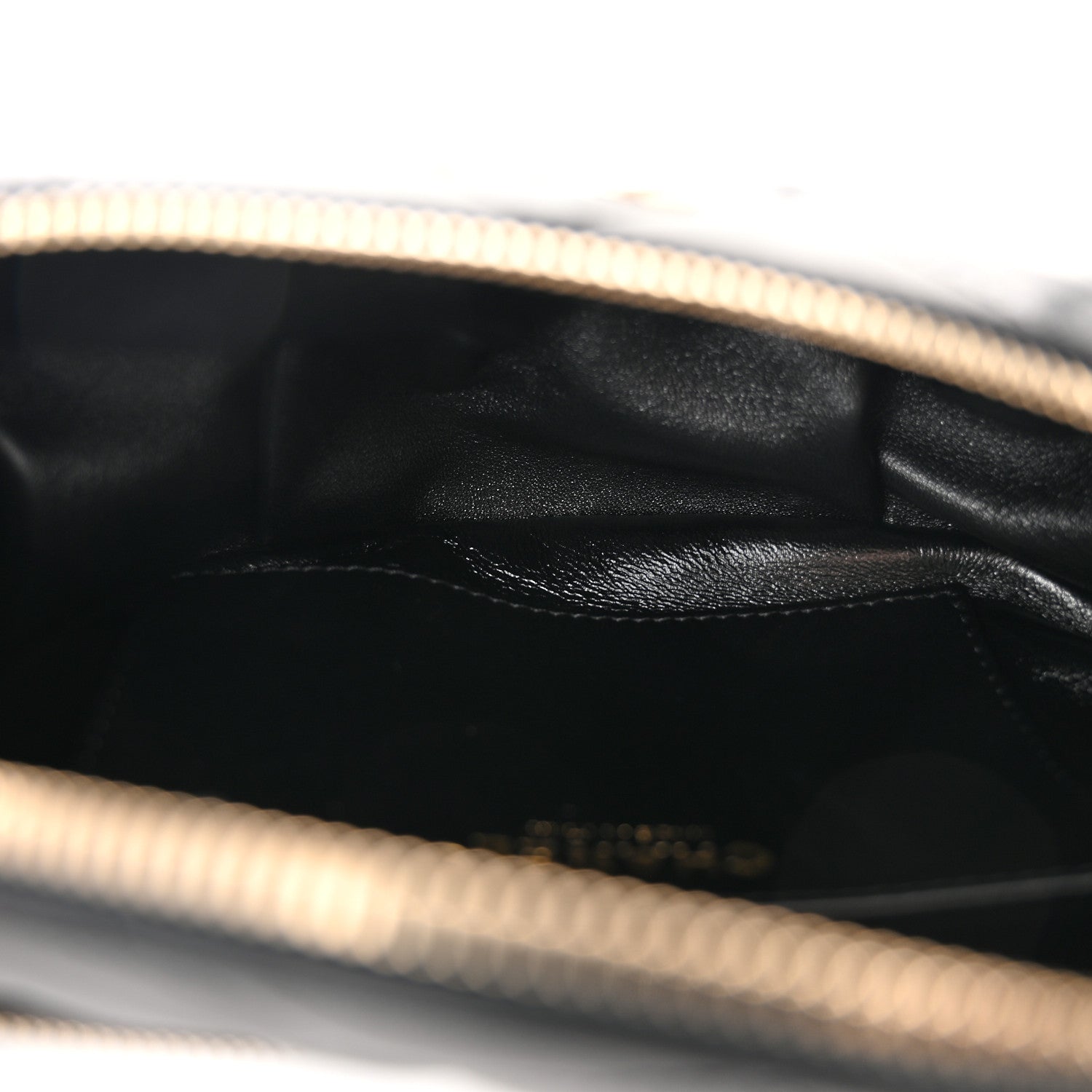 Chanel Lambskin Quilted Waist Bag Fanny Pack Black 5 of 12