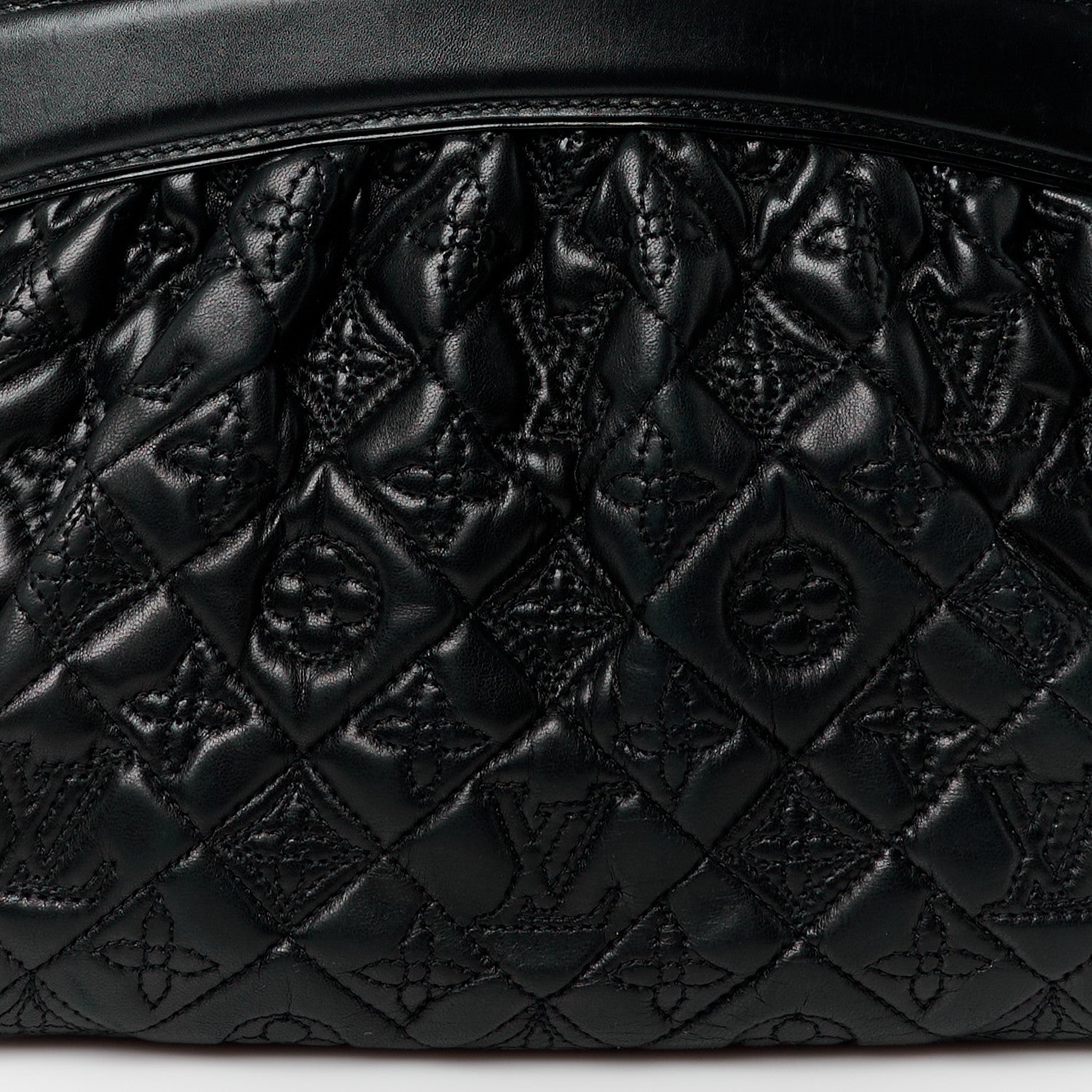 Louis Vuitton Lambskin Vienna Mizi Black 9 of 13