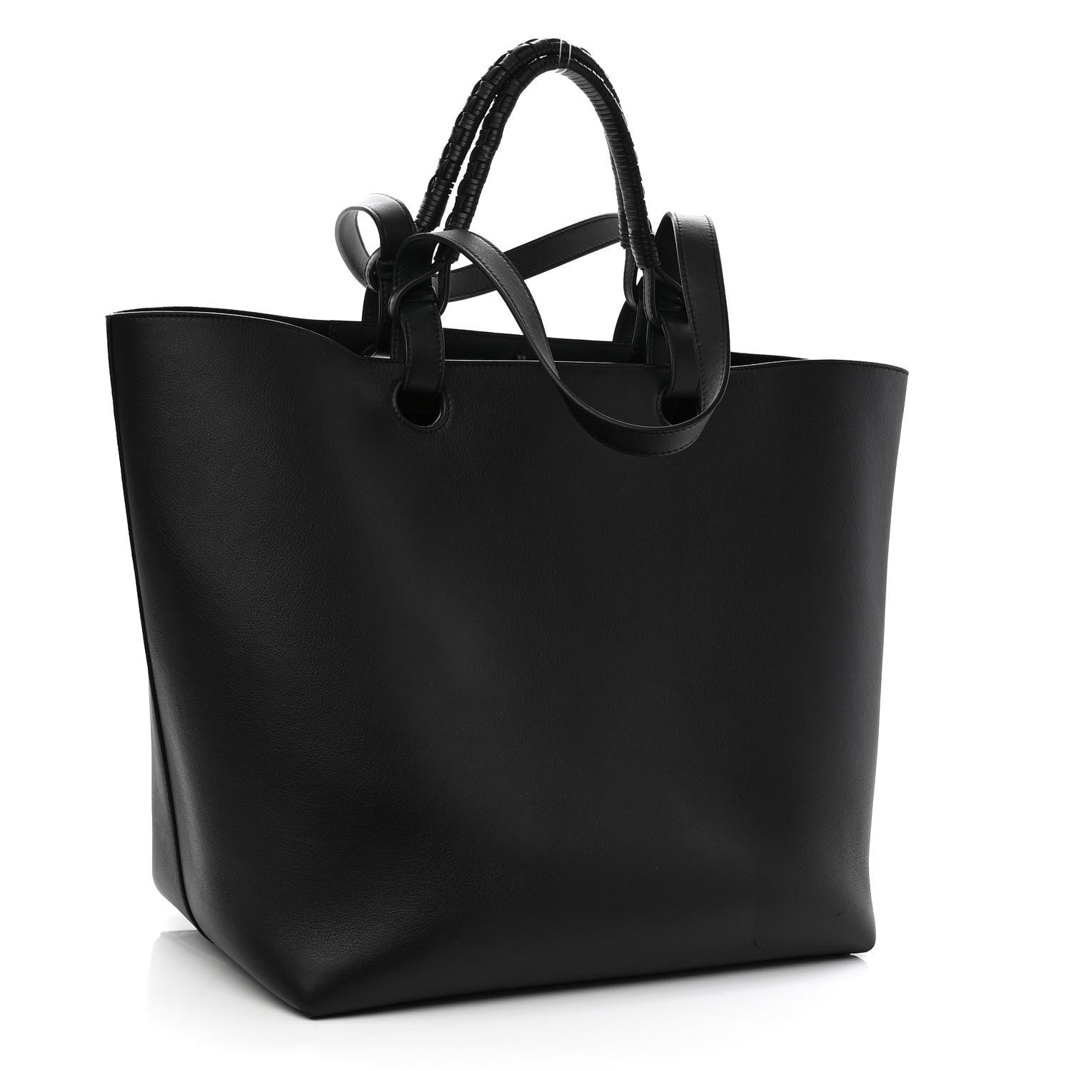 Loewe X JOE BRAINARD Calfskin Underwear Print Large Double Handle Tote Black 3 of 10