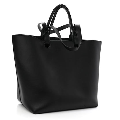 Loewe X JOE BRAINARD Calfskin Underwear Print Large Double Handle Tote Black 3 of 10
