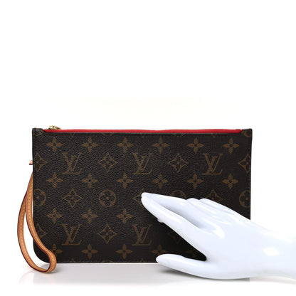 Louis Vuitton Monogram Neverfull MM GM Pochette Cherry 2 of 8