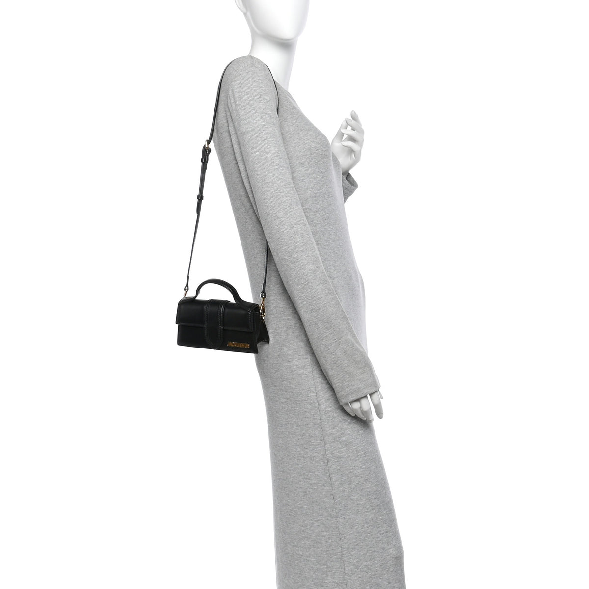 Jacquemus Smooth Calfskin Le Bambino Black 2 of 13