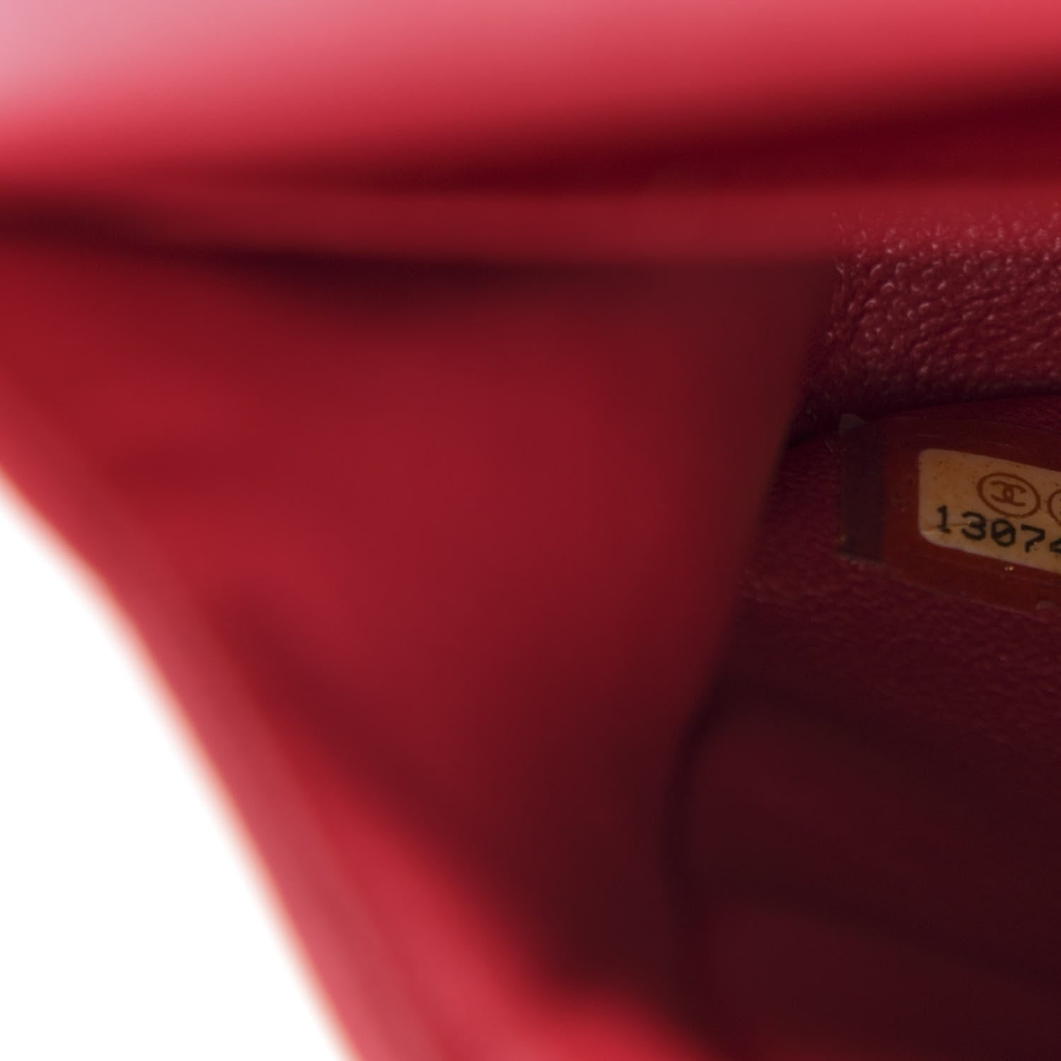 Chanel Lambskin Quilted Medium Double Flap Red 7 of 13