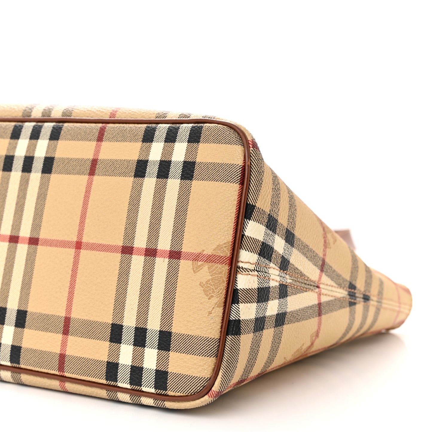 Haymarket Check Small Tote Brown