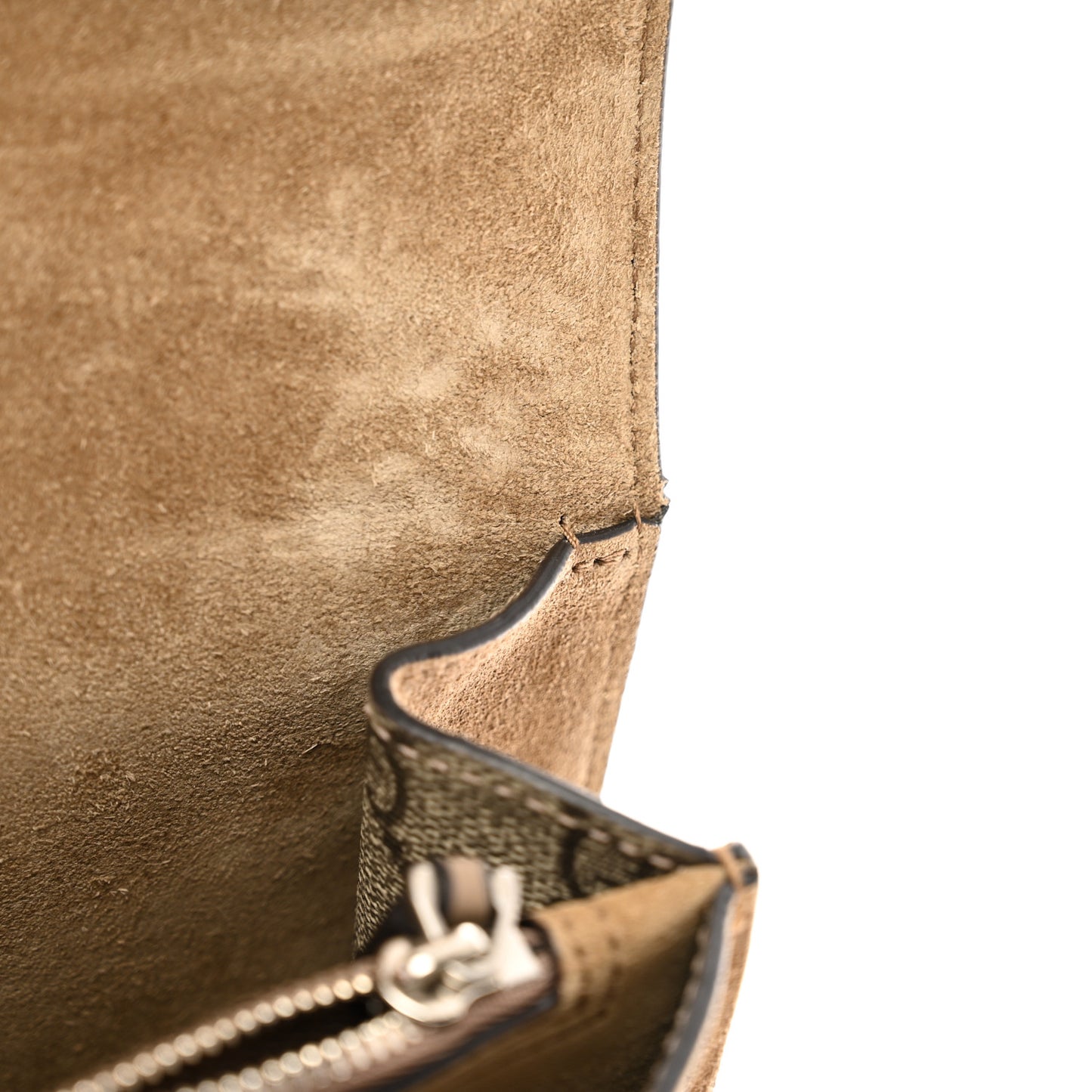 GG Supreme Monogram Small Dionysus Shoulder Bag Taupe