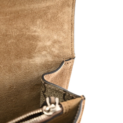 Gucci GG Supreme Monogram Small Dionysus Shoulder Bag Taupe 10 of 11