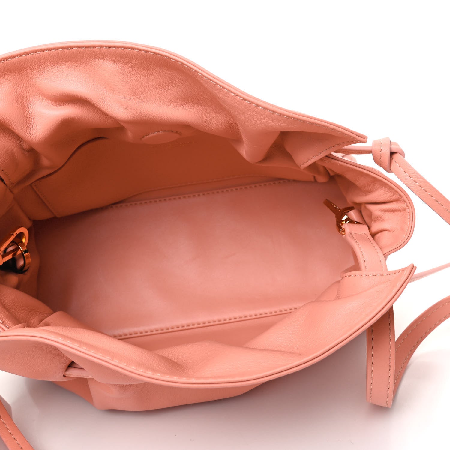 Mansur Gavriel Lambskin Mini Protea Bag Coral 5 of 8