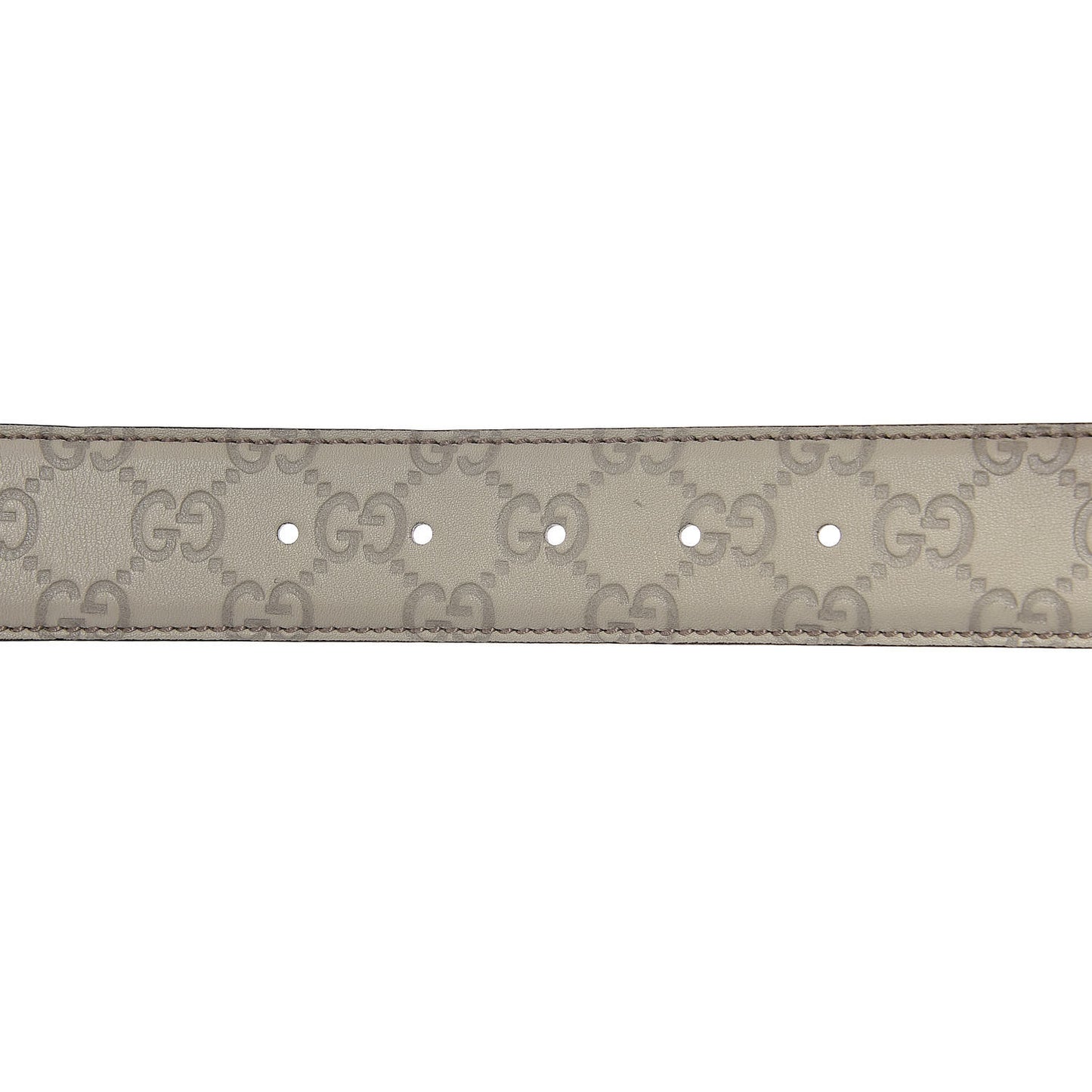 Guccissima Interlocking G Belt 70 28 Off White
