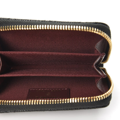 Chanel Caviar Quilted Zip Coin Purse Black 5 of 8