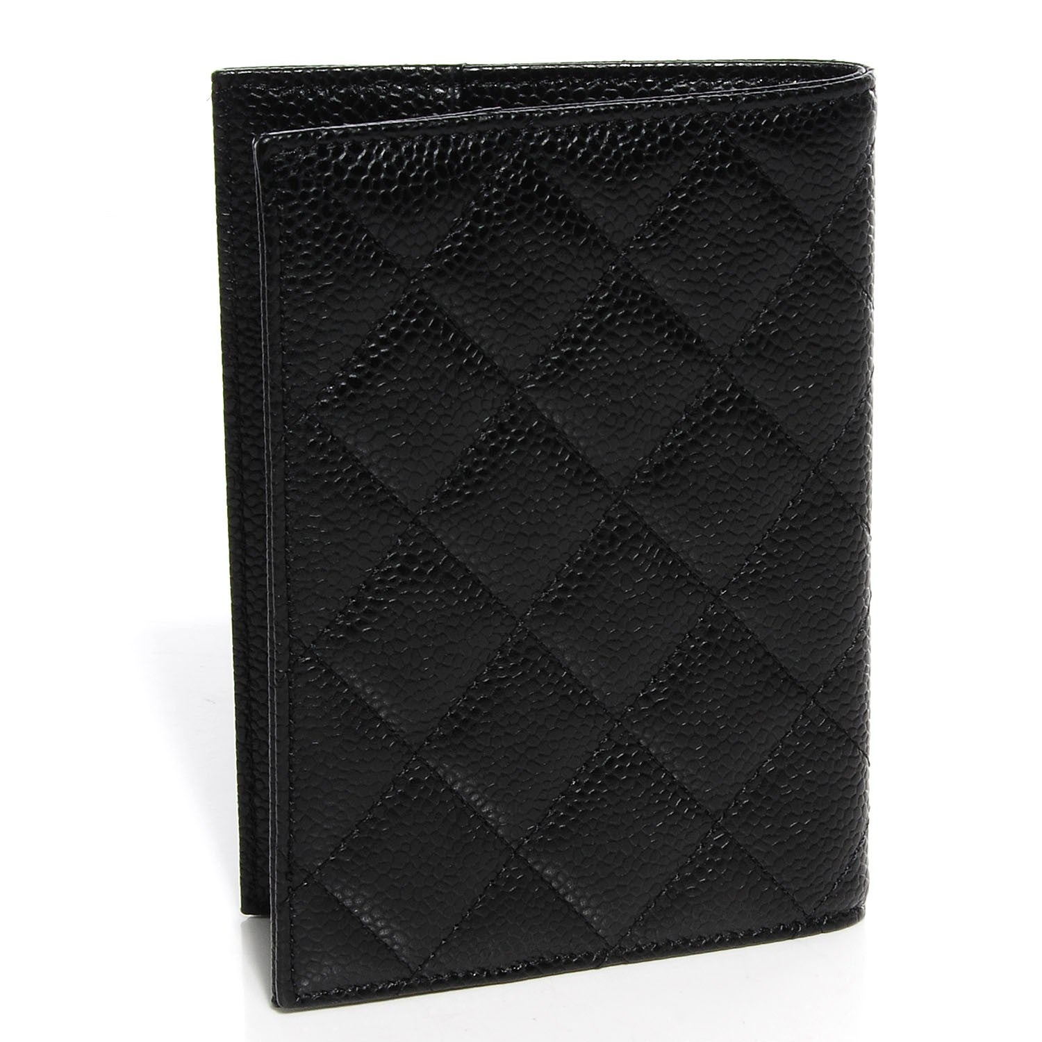 Chanel Caviar Quilted Passport Holder Black 3 of 9