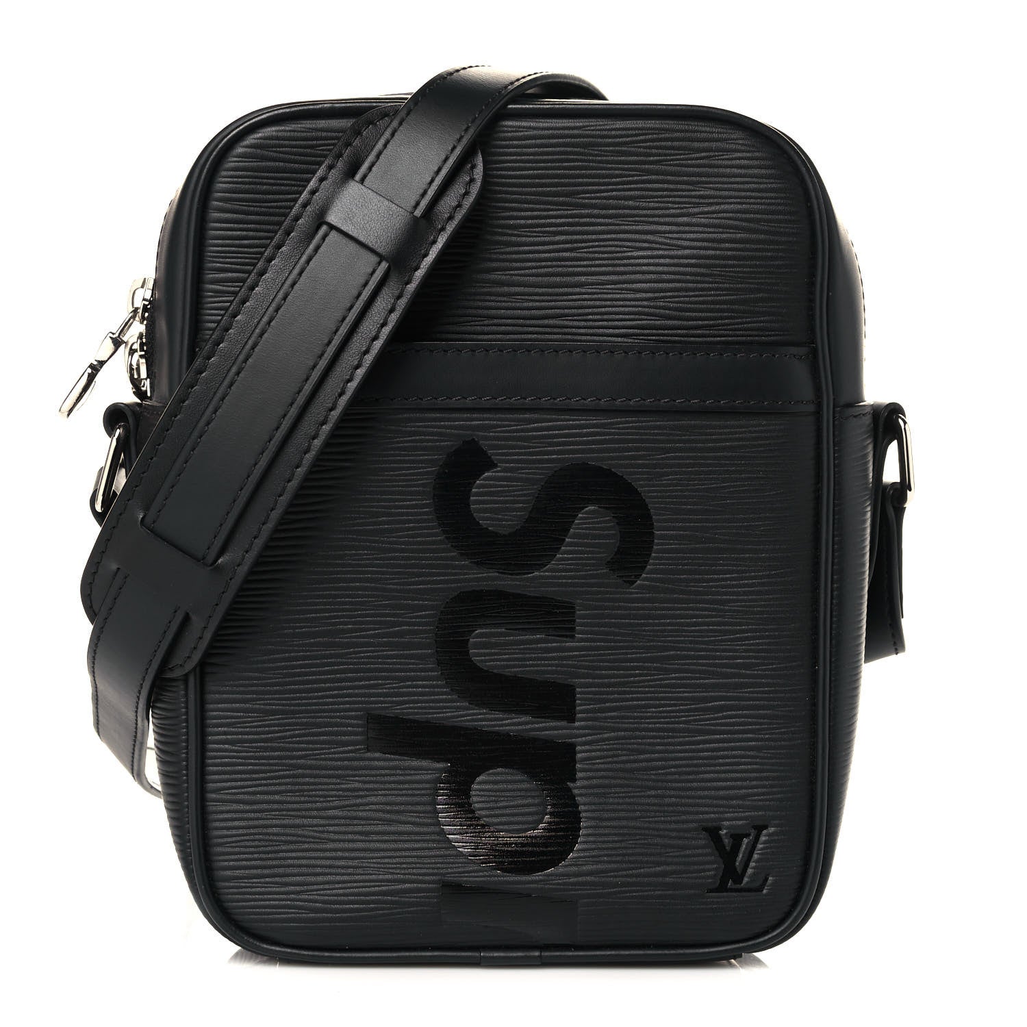 Louis Vuitton X SUPREME Epi Danube PM Black 1 of 12
