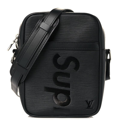 Louis Vuitton X SUPREME Epi Danube PM Black 1 of 12