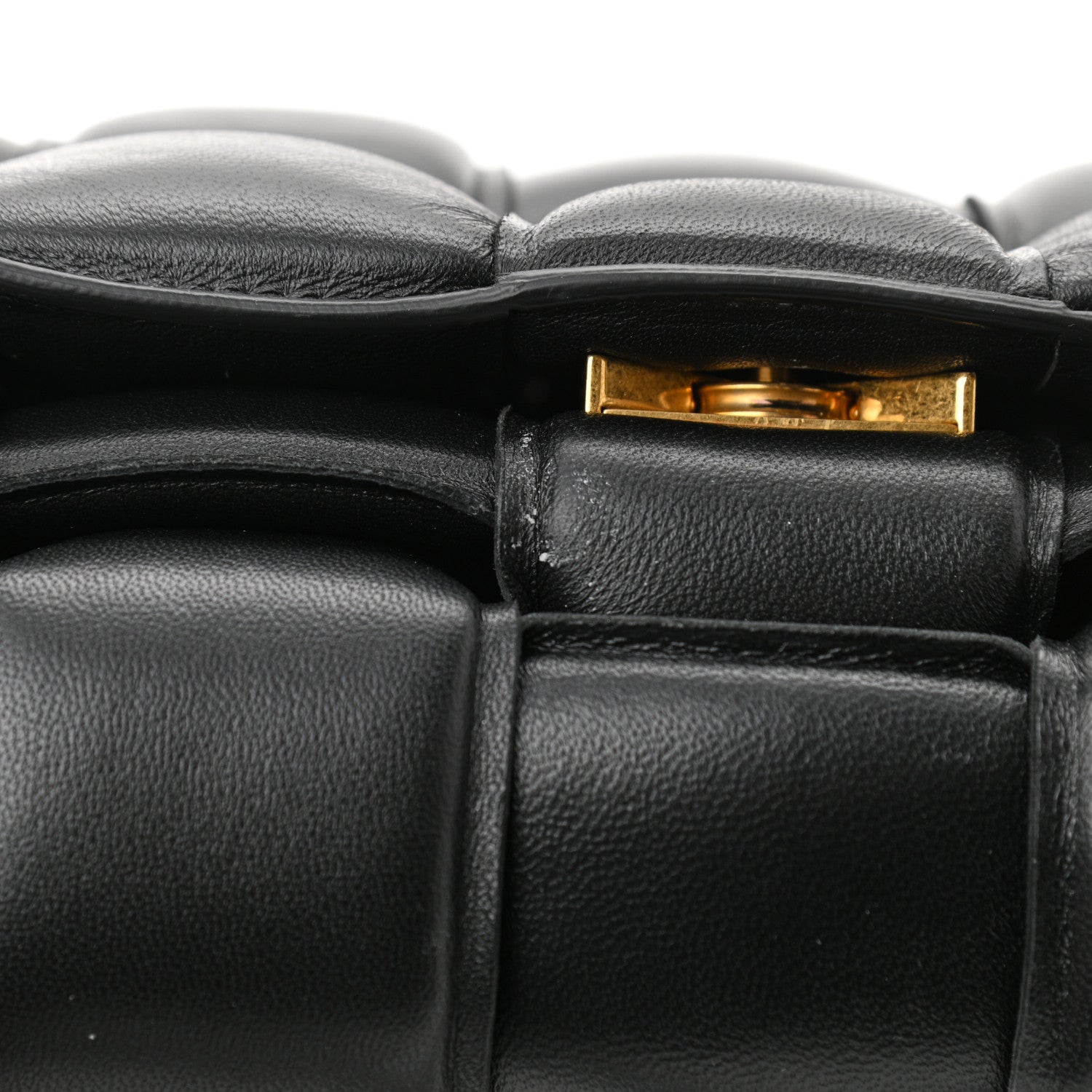 Bottega Veneta Nappa Maxi Intreccio Padded Cassette Crossbody Bag Black 14 of 14