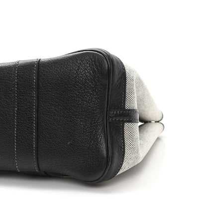 Hermes Buffle Skipper Toile Garden Party 30 TPM Black 10 of 11