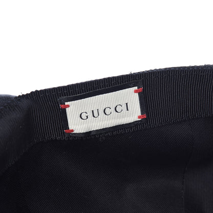 Gucci Monogram Web Baseball Hat M Black 6 of 8