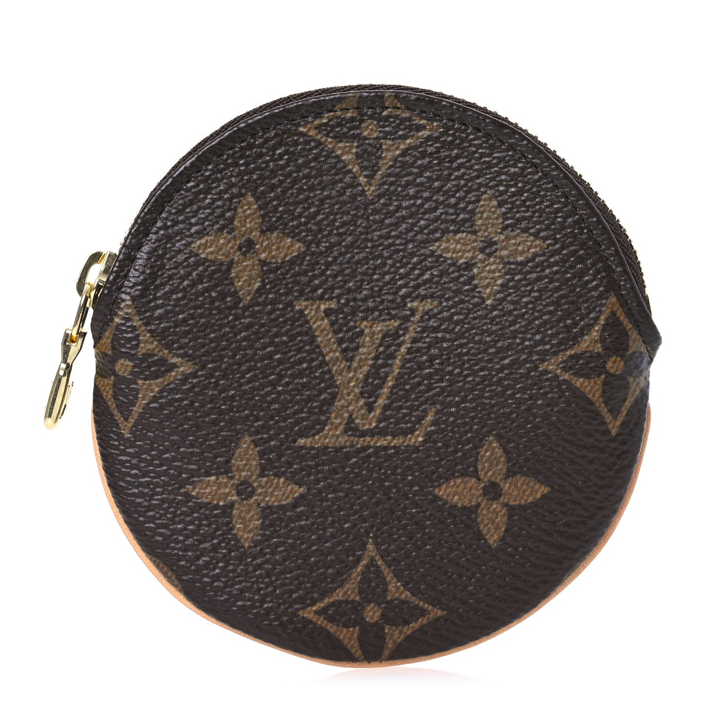 Monogram Round Coin Purse